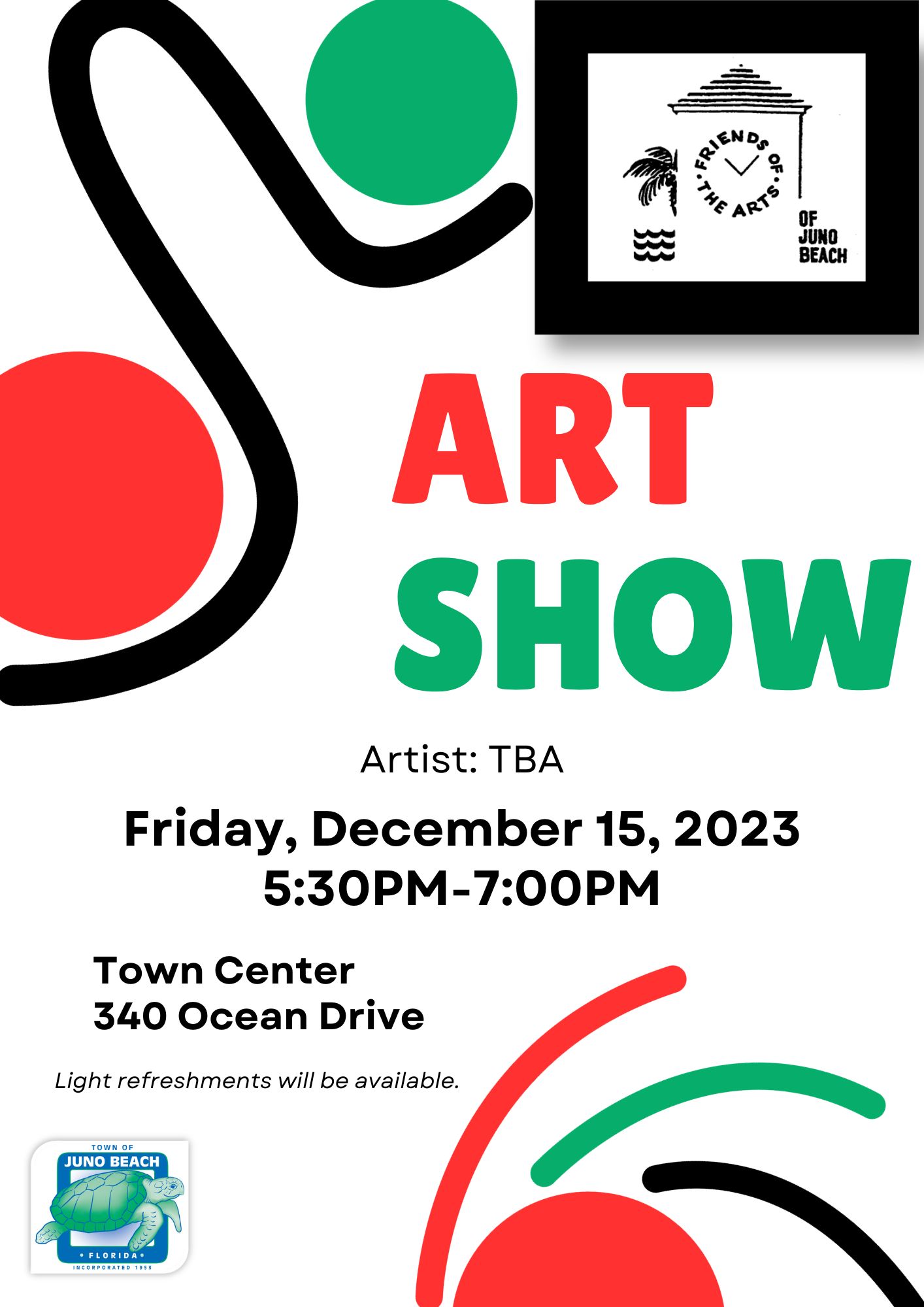 Friends of the Arts Art Show Town of Juno Beach, Florida