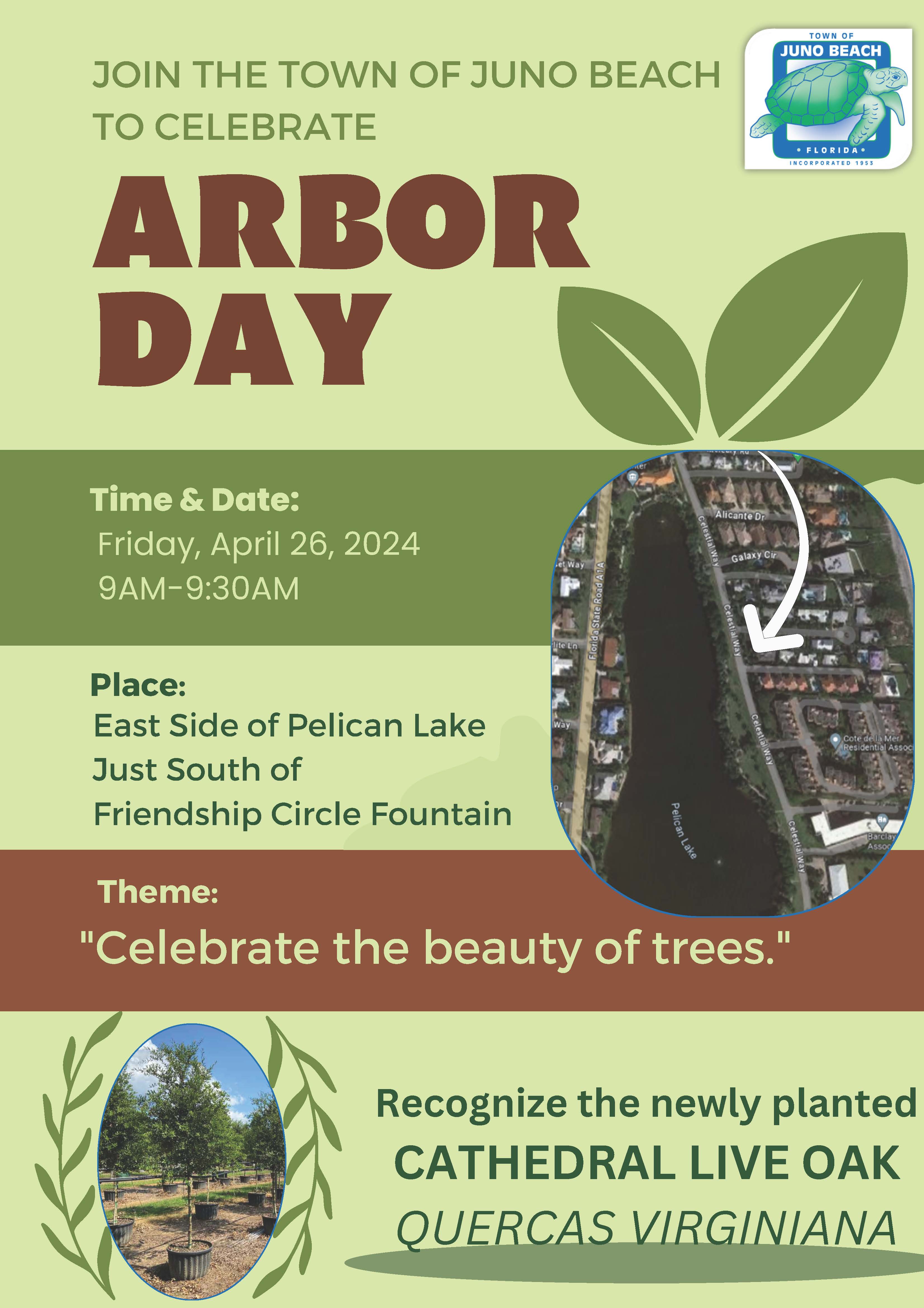 Arbor Day Celebration Town of Juno Beach, Florida