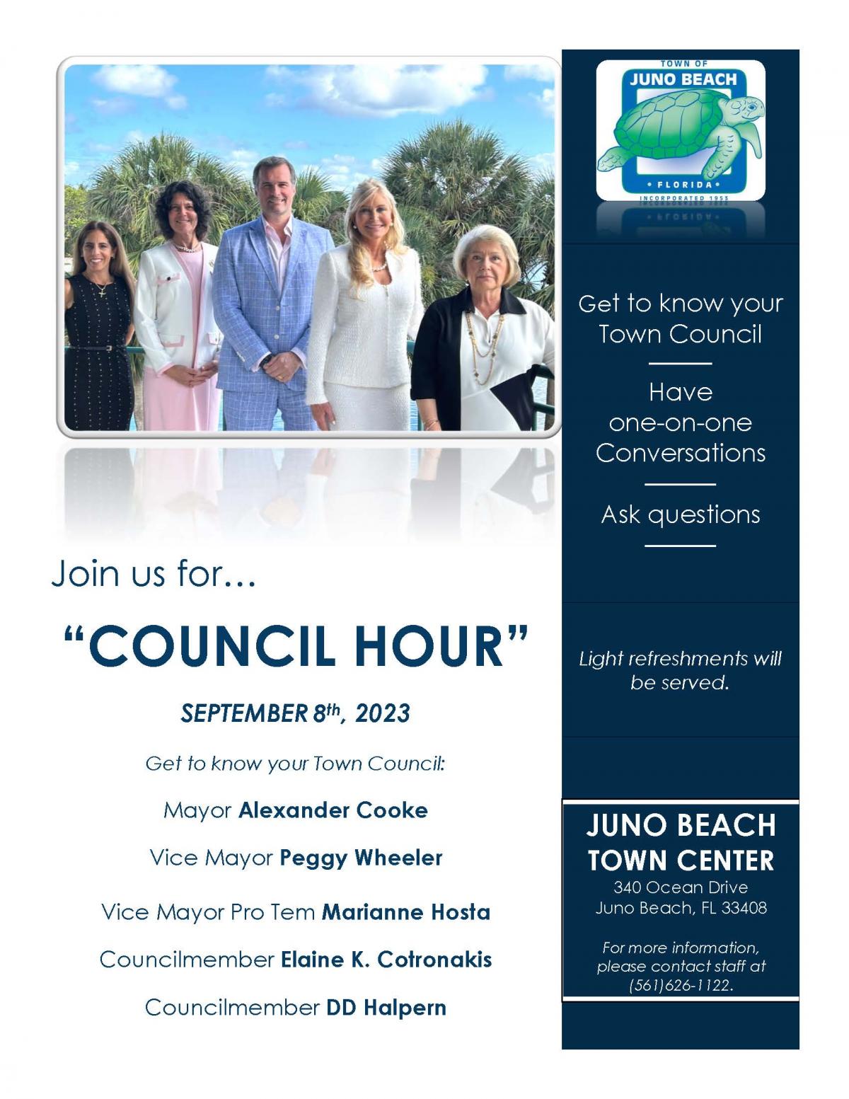 Council Hour Flyer