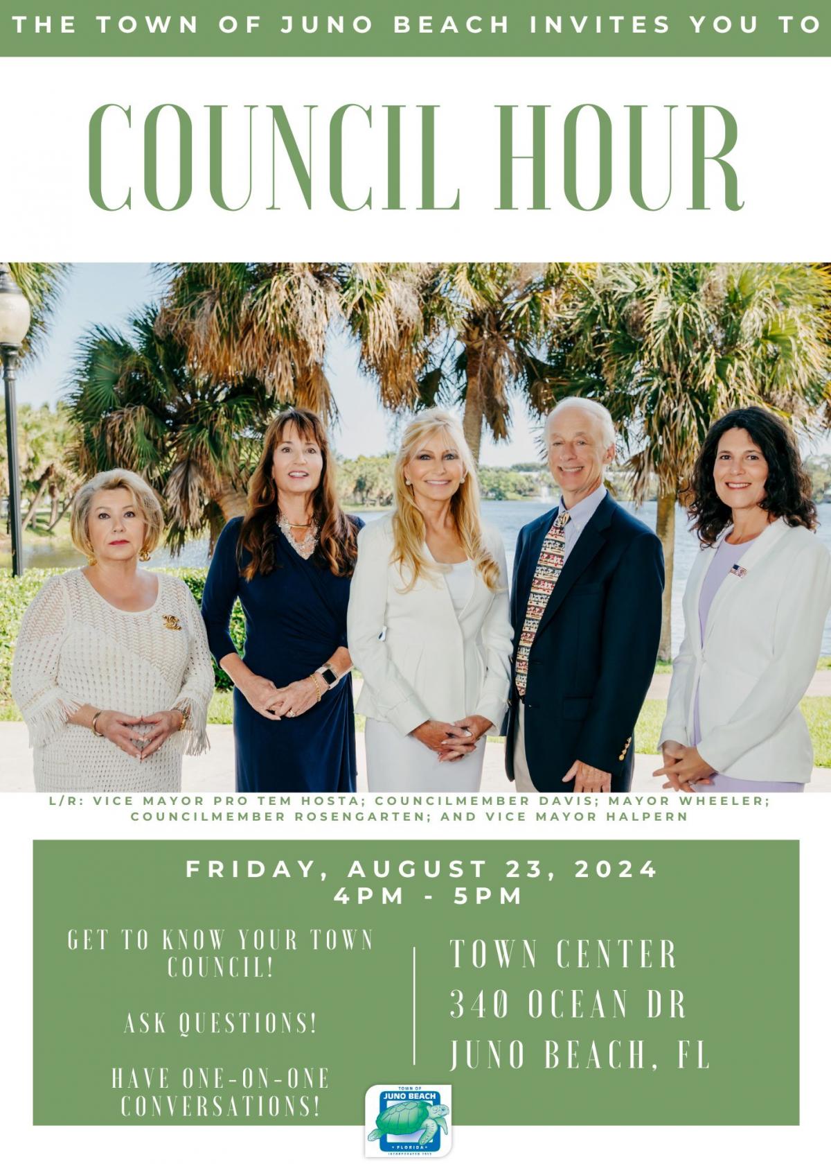 Council Hour Flyer